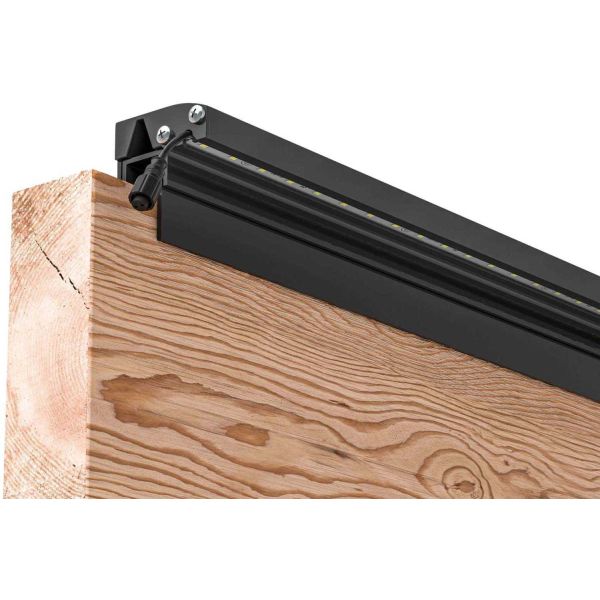 Adaptateur pour clôture en bois 40 mm pour barette lumineuse 1.73 m - 