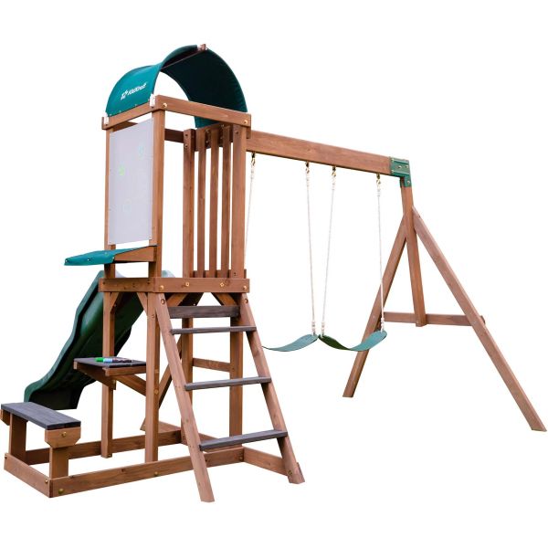 Aire de jeux avec toboggan et balançoires Wilderness Point - KID-0389