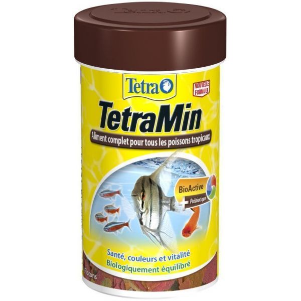 Aliment complet pour poissons tropicaux Tetramin