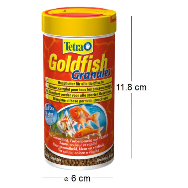 Aliment complet Tetra goldfish granulés - TETRA