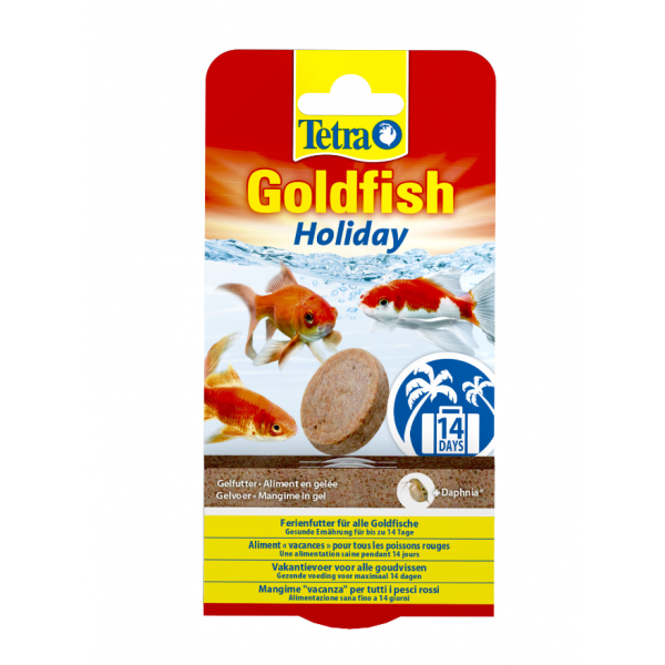 Aliment complet Tetra goldfish holiday 2x12 gr