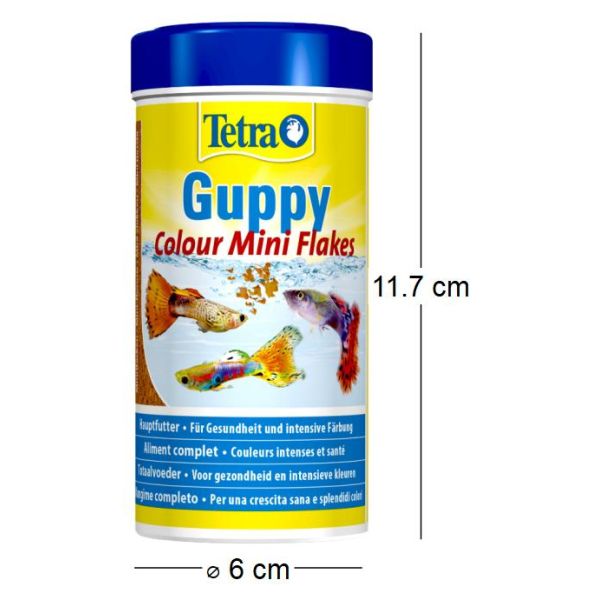 Aliment complet Tetra guppy colour 250 ml - TETRA