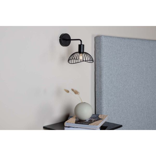Applique en acier filiaire noir Elsa - Venture Home