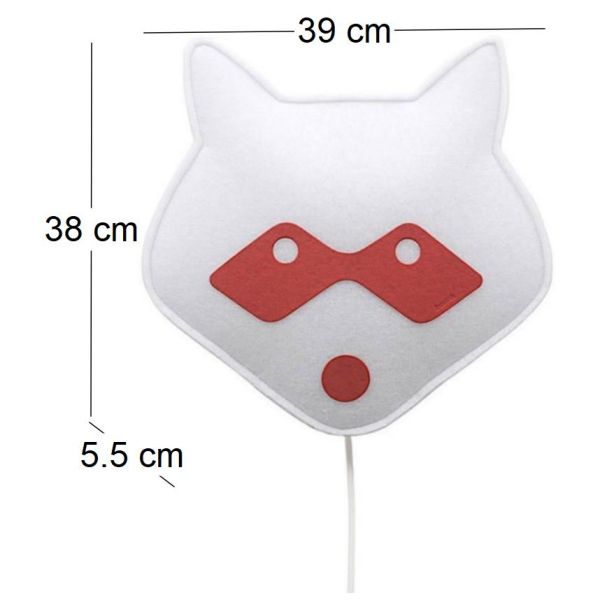 Applique animal masqué led - 6