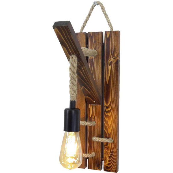 Applique en bois et corde Aplik - 29,90