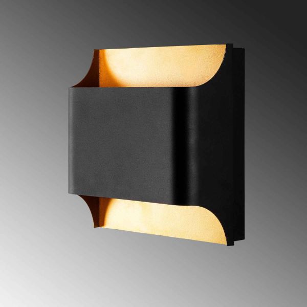 Applique en métal 25 x 25 x 11 cm Bera - 5