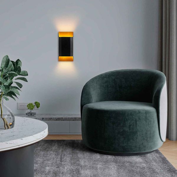 Applique en métal 15 x 30 x 11 cm Bera - 6