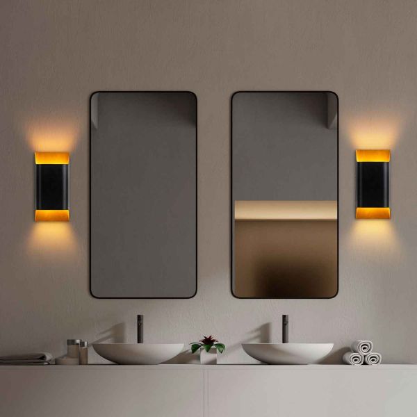 Applique en métal 15 x 30 x 11 cm Bera - 7