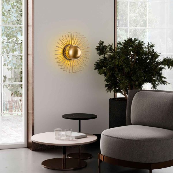 Applique en métal Kaya - HANAH HOME