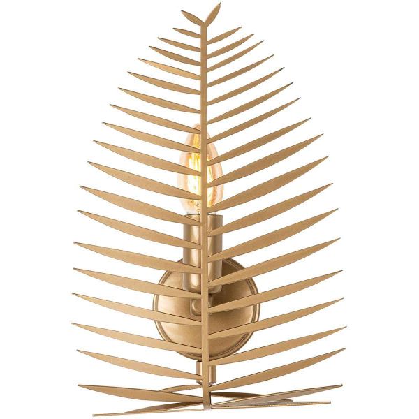 Applique en métal Leaf