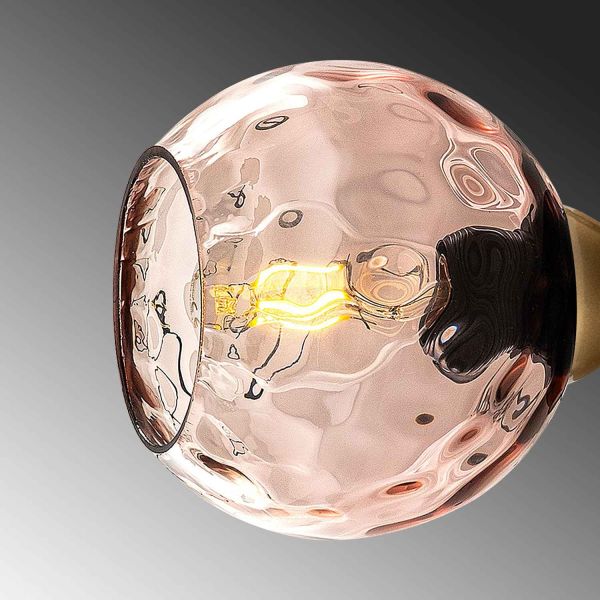 Applique en métal et verre Benek - 42,90