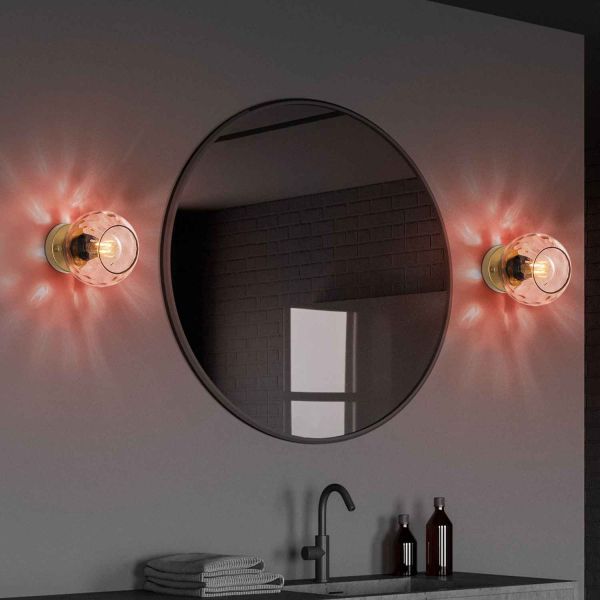 Applique en métal et verre Benek - 7