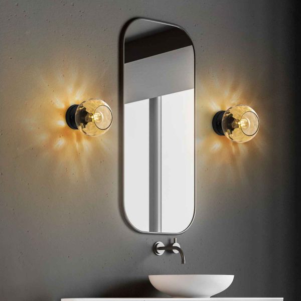 Applique en métal et verre Benek - 7