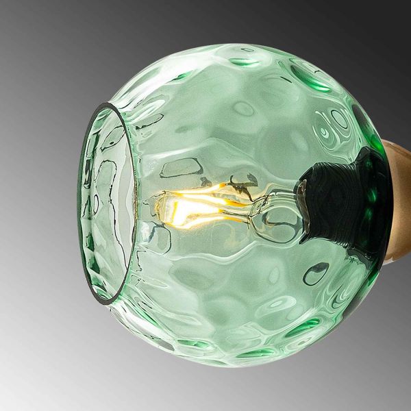 Applique en métal et verre Benek - 42,90