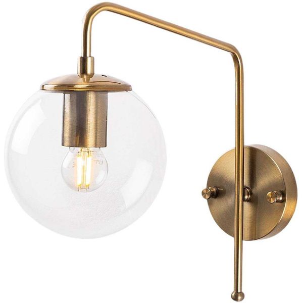 Applique en métal et verre Viran - 41,90