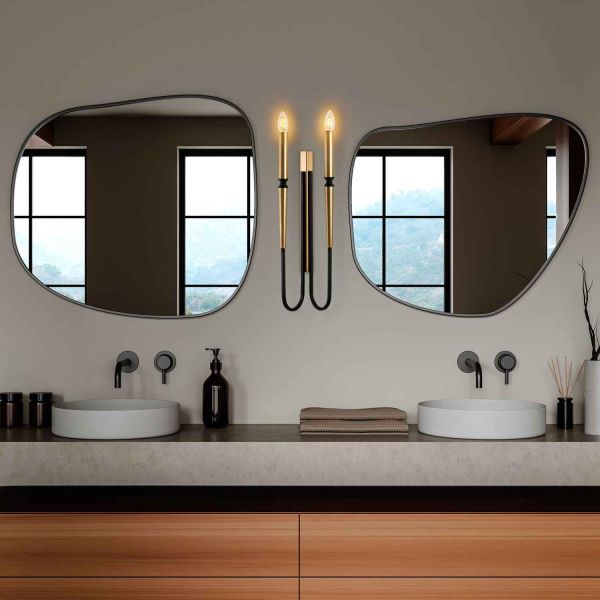 Applique murale en métal Lumi - HANAH HOME