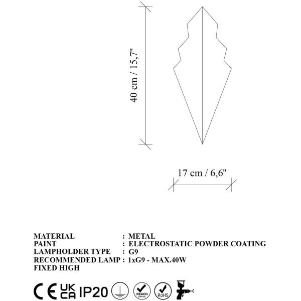 Applique murale en moderne Arrow - ASI-2509