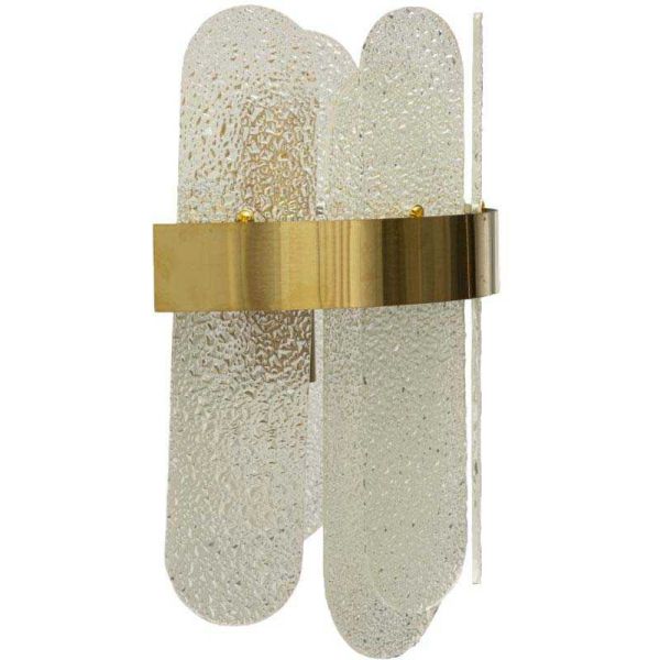 Applique murale en verre 20 x 14 x 28 cm - 41,90