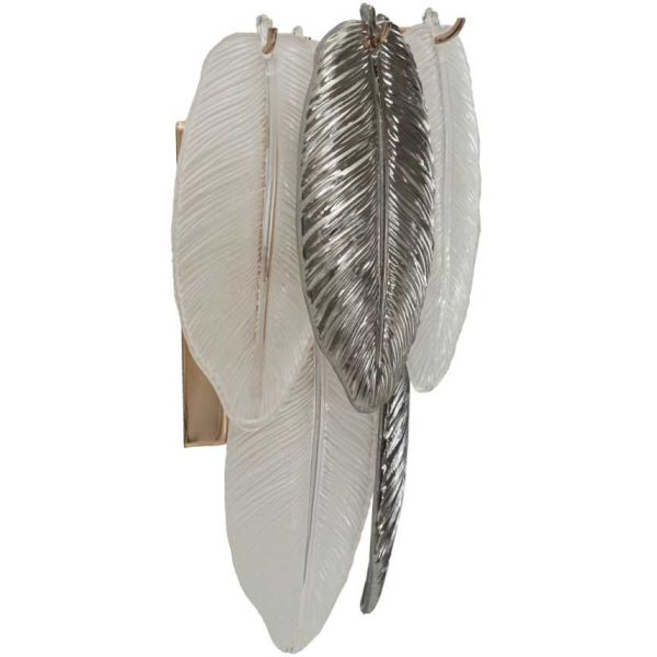 Applique murale en verre Leafy 24 x 15 x 29 cm - 5