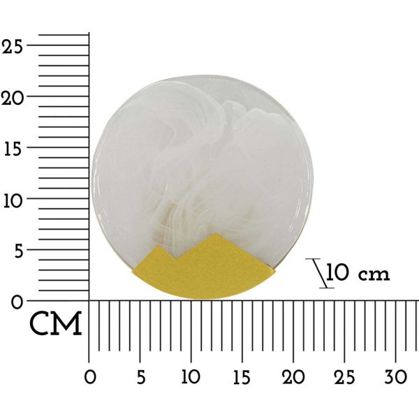 Applique murale en verre Moon 20 x 10 cm - MAU-0527