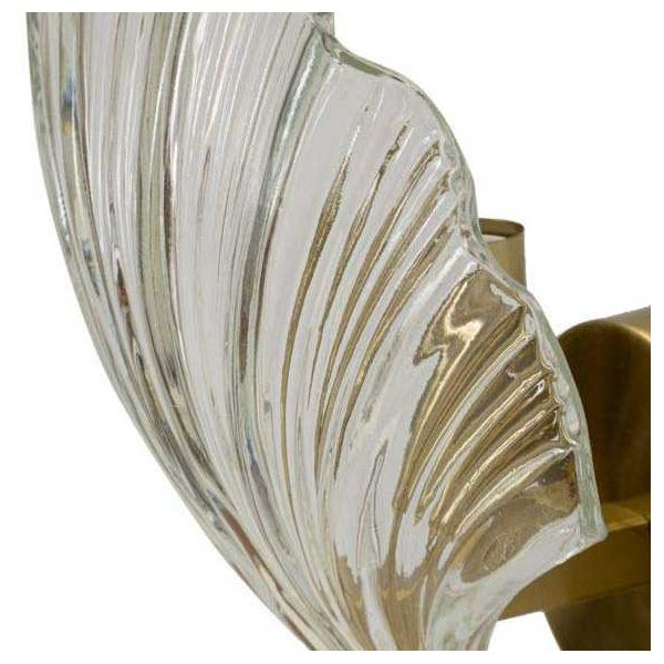 Applique murale en verre Shell 20 x 14 x 22 cm - 6