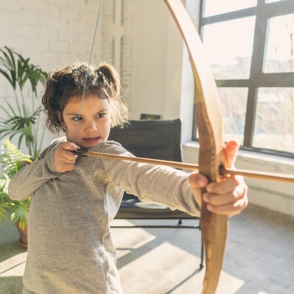 Arc avec flèches en bois pour enfants - MORA