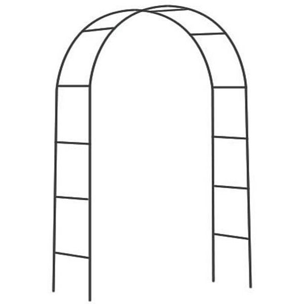 Arche déco en fer noir Atea