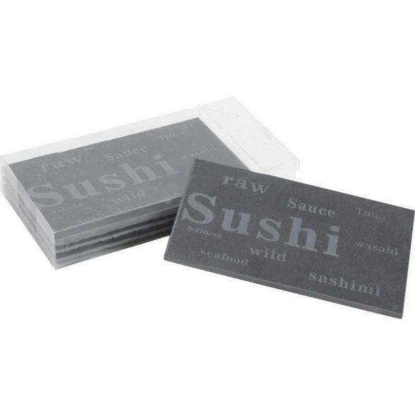 4 ardoises à sushis