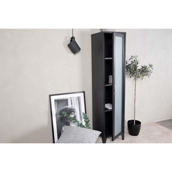 Armoire en acier noir Acero - Venture Home