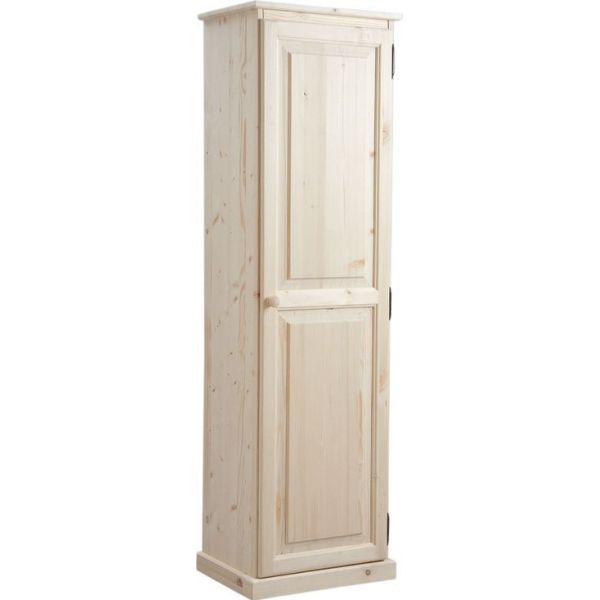 Armoire en bois brut