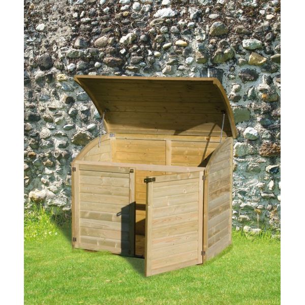 Armoire coffre de jardin en bois 900l