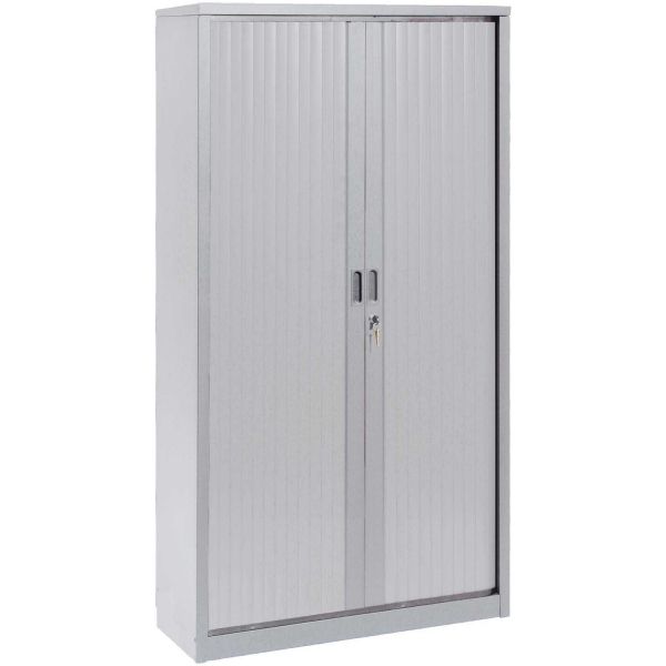 Armoire monobloc avec 2 portes rideaux en PVC