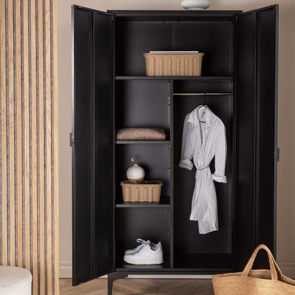 Armoire 2 portes en acier Piring - Venture Home