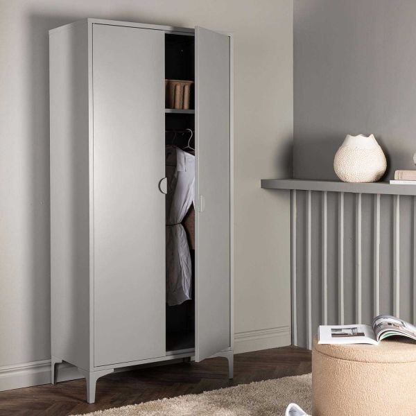Armoire 2 portes en acier Piring - VENTURE HOME