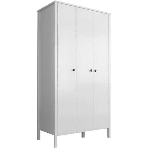 Armoire 3 portes en aggloméré Frannie