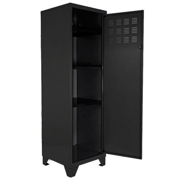 Vestiaire Metallique Noir Pierre Henry Jardindeco