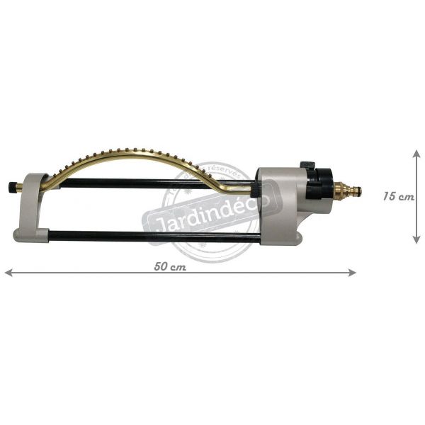 Arroseur oscillant en métal - BOUTTE