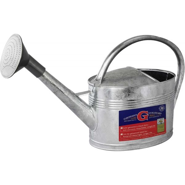 Arrosoir acier galvanisé avec pomme - GUI-0132