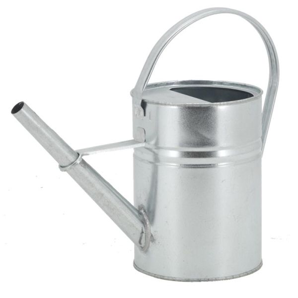 Arrosoir en métal galvanisé rond 3,5 L