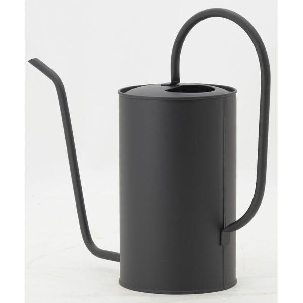 Arrosoir design en métal noir 1,5 L - AUB-6429