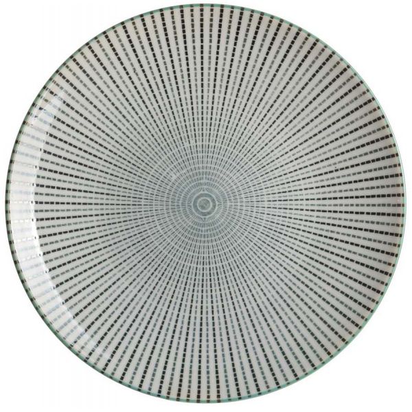 Assiette à dessert en porcelaine My Little Market 19 cm (Lot de 2) - 7,90