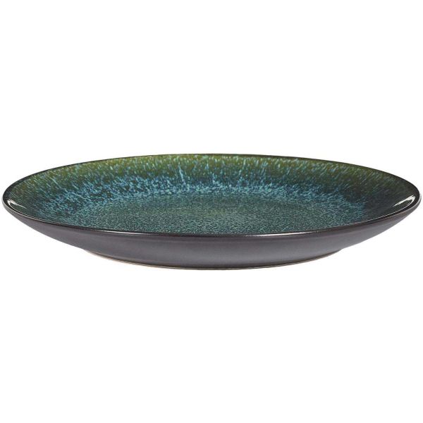 Assiette en grès vert Elia (Lot de 6) - 18,90