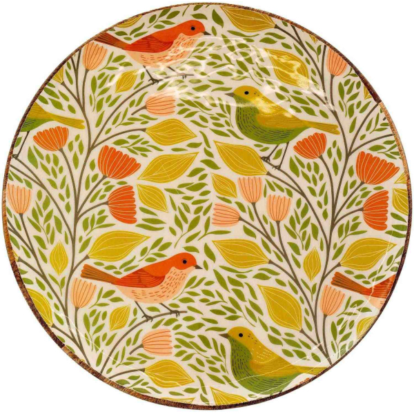 Assiette en manguier 35 cm Songbird