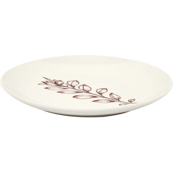 Assiette en porcelaine Cottage 20 cm (Lot de 6) - CMP-3332