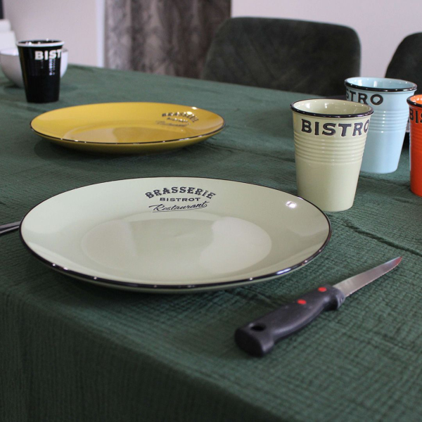 Assiette Brasserie bistrot 21,5 cm - ANT-0933