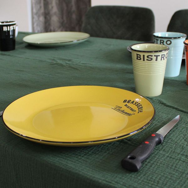 Assiettes colorées Brasserie bistrot (Lot de 6) - 5