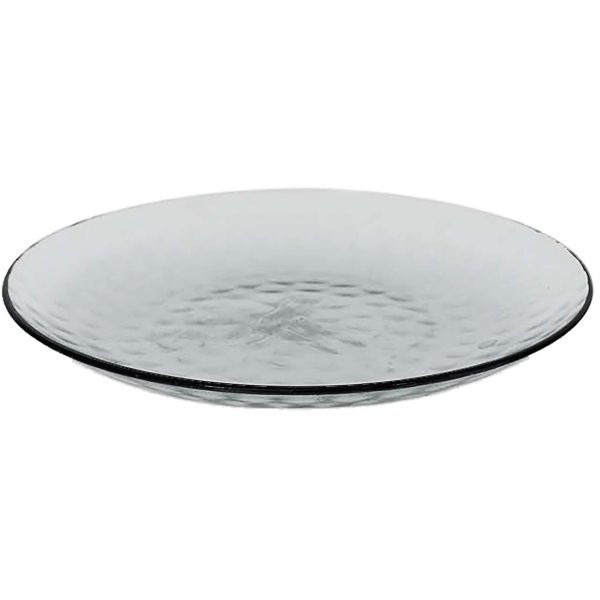 Assiettes en plastique effet martelé (Lot de 6) - CMP-4029