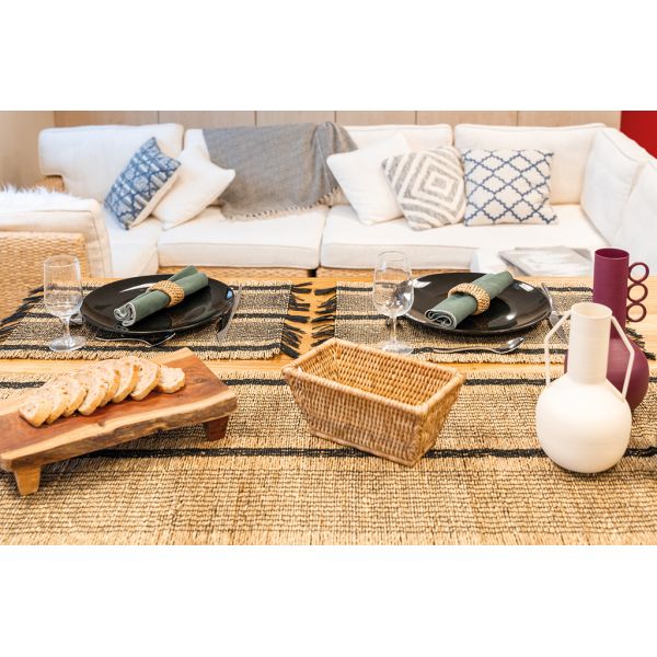 Assiettes en porcelaine noire (lot de 6) - 6