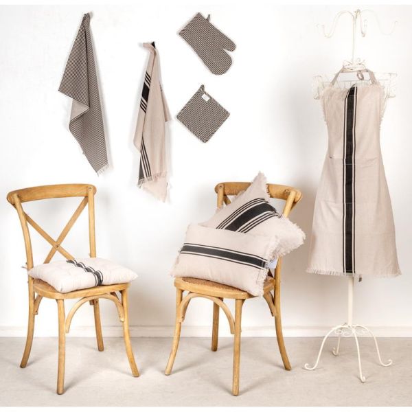 Galette de chaise en coton FLEX - AUBRY GASPARD