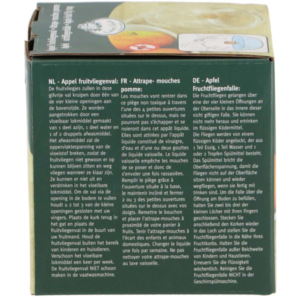 Attrape mouches en forme de pomme - 6